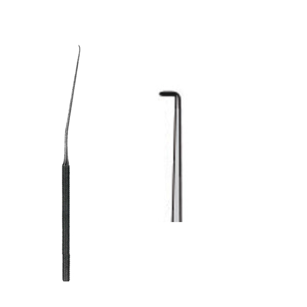 Janetta Micro Instruments, Hook, Medium,, 71/2”, 190mm - SBH Surgical